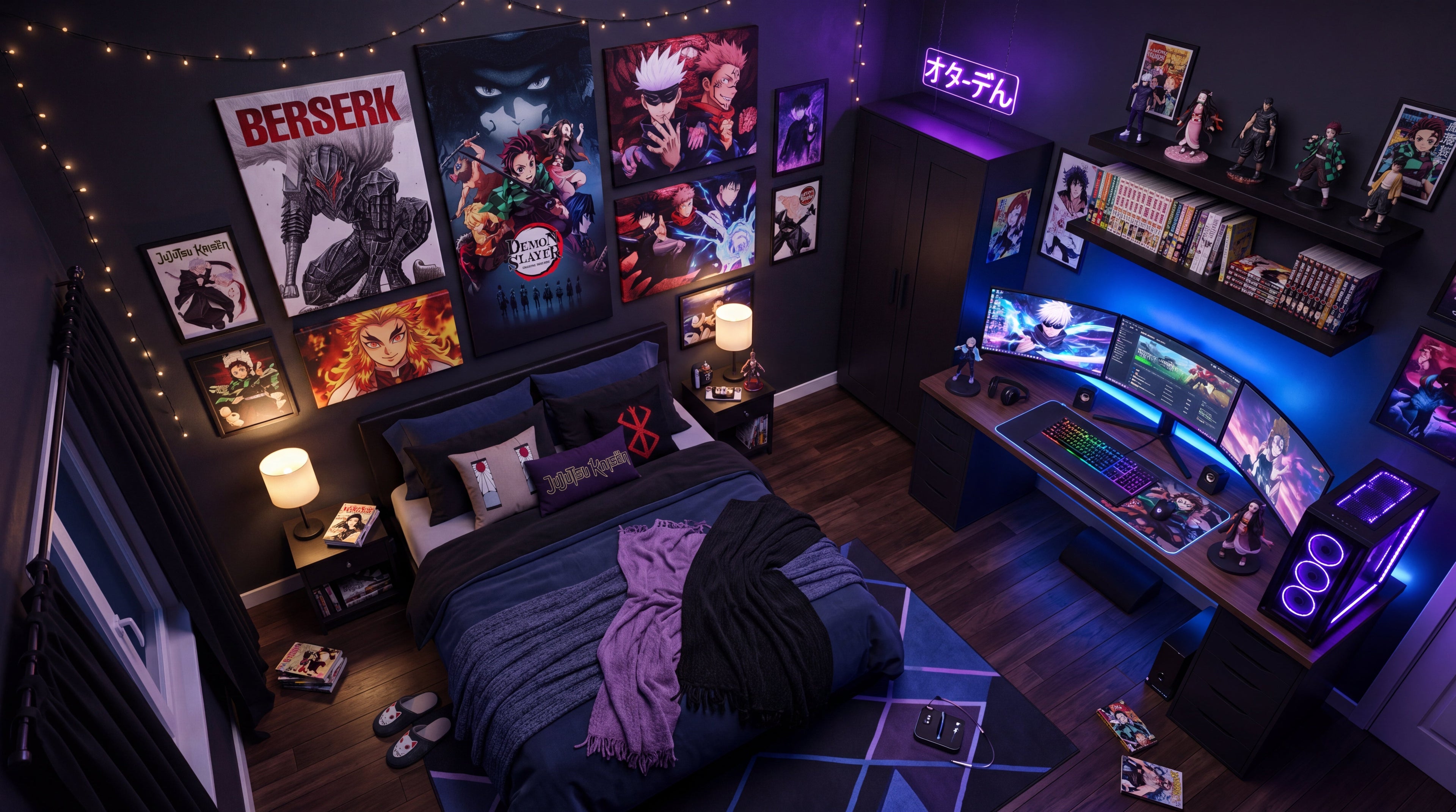 Anime Odası Nasıl Dekore Edilir? Kanvas Tablo ile Mükemmel Oda Rehberi